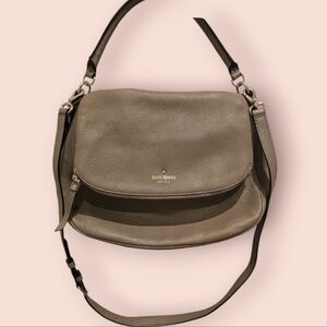 Kate Spade Beige Leather Shoulder Bag